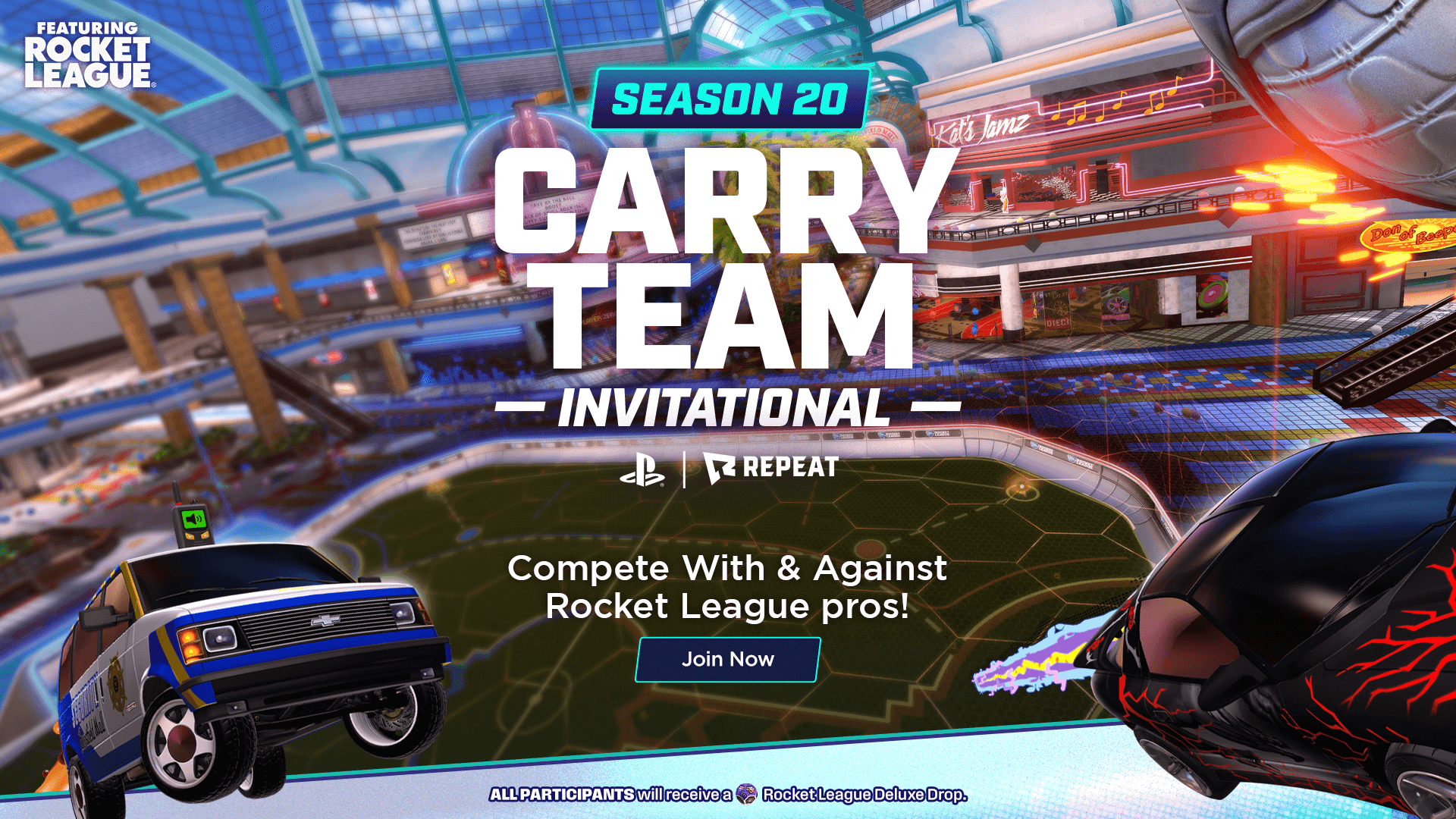 Carry Team Invitational campaign creative